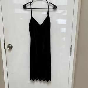 Elegant Black Slip Dress